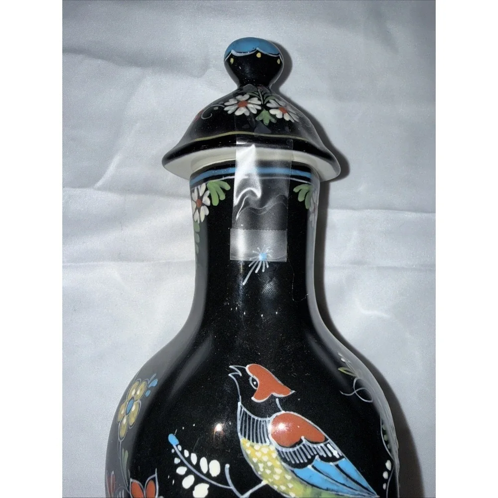 Bundle Royal Delft Holland De Porceleyne Fles Polychrome Hand Painted Vase
